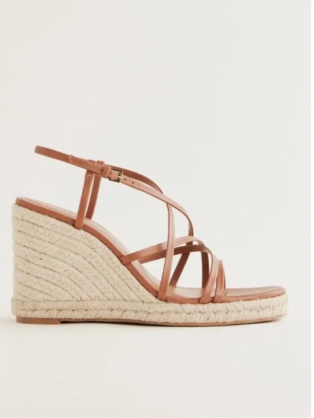 NEW Reformation Alexia Espadrille Wedge Sandals Sz 7.5